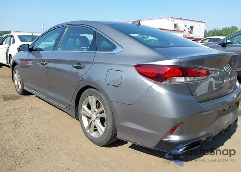 2018 Hyundai Sonata Sport+ из США, поврежденный, VIN 5NPE34AF1JH714571